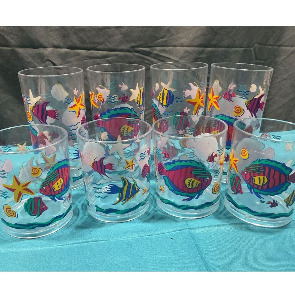 Vintage Thermo Serve 8 Piece Plastic Wear Set Made in the USA